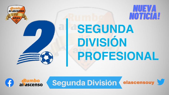 Calendario de la Segunda División Profesional