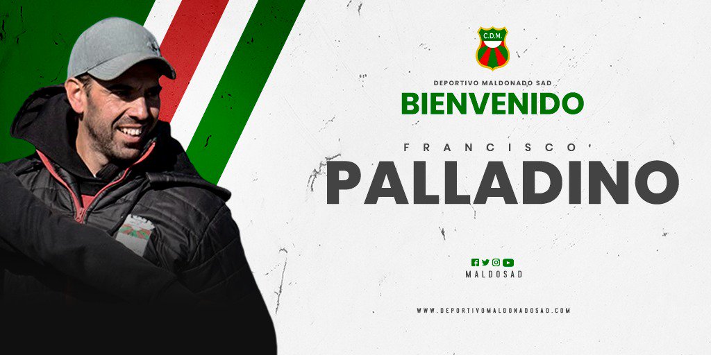 Francisco Palladino es el nuevo entrenador de Deportivo Maldonado