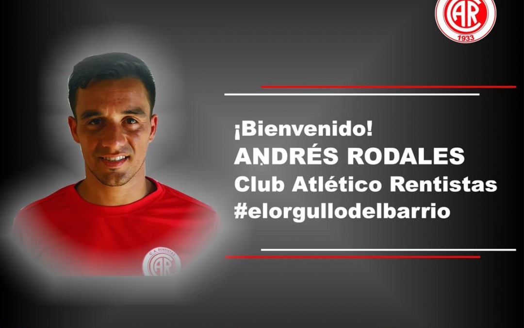 Rentistas: Andrés Rodales es la tercera incorporación…