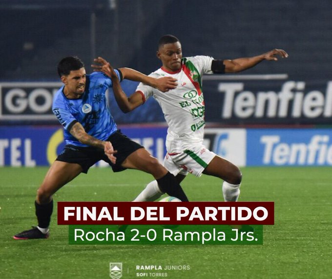 Rocha 2 Rampla Juniors 0