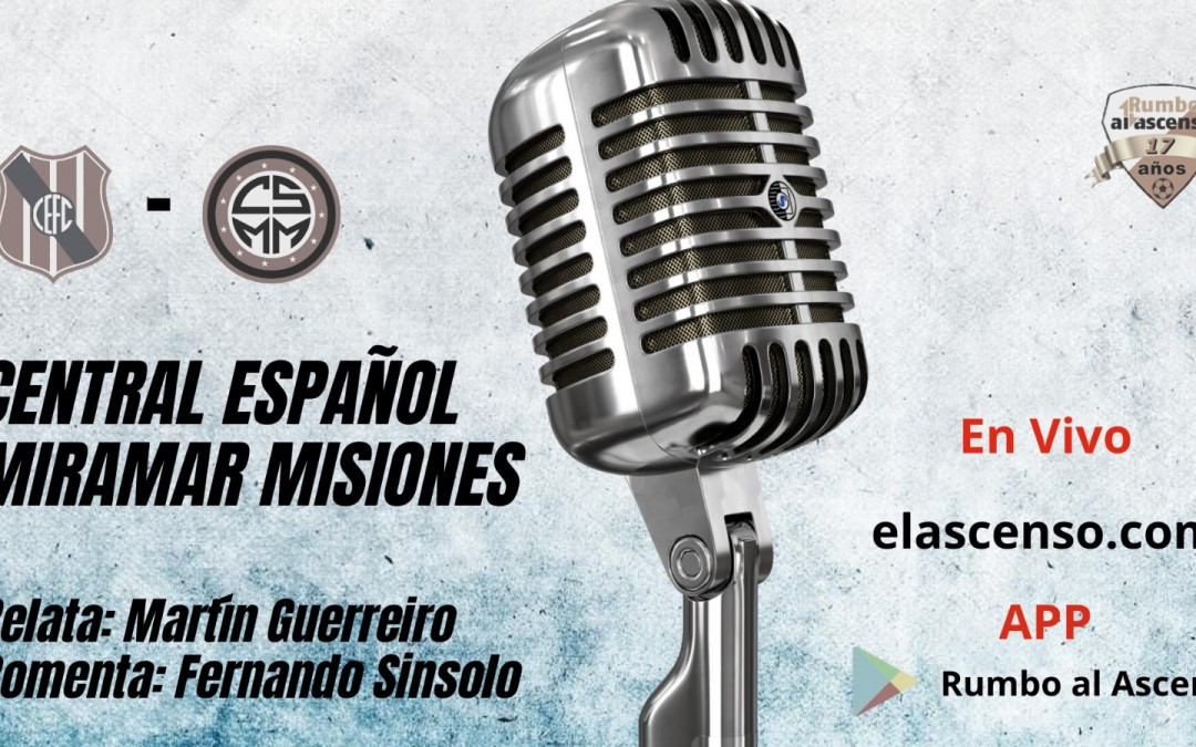 Transmisión:  Central Español – Miramar Misiones (Domingo 11.30 hs)