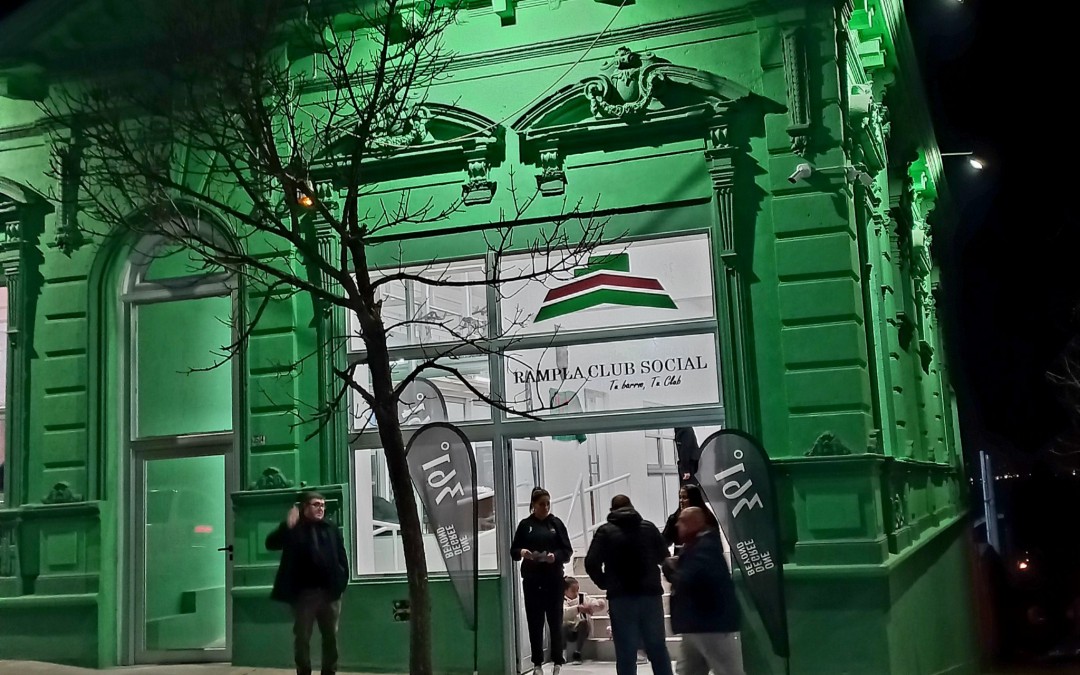 Rampla inauguró la primera etapa de su CLUB SOCIAL